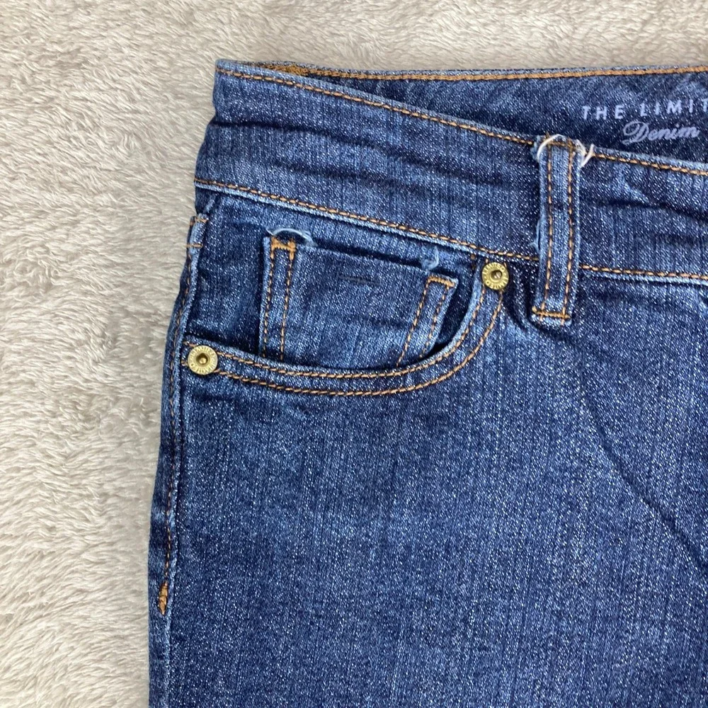 The Limited Denim 312 Bootcut Jeans Women's Size 0 Reg‎ Blue Stretch